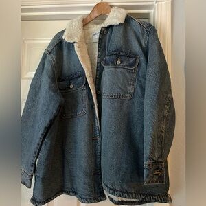 Womens denim jacket 2X